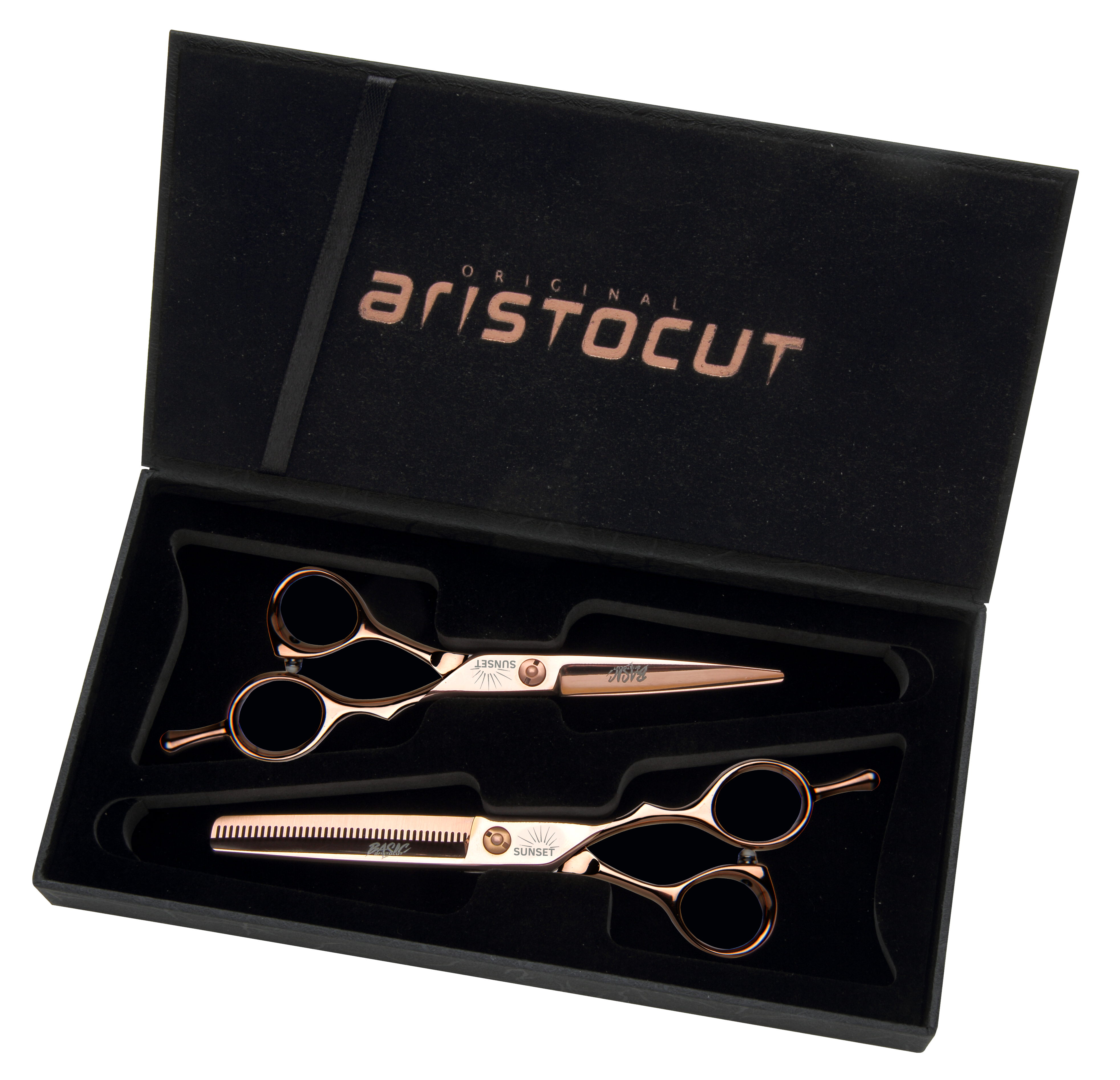 SUNSET Hair cutting scissors set